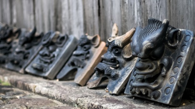 décorations temple Japon