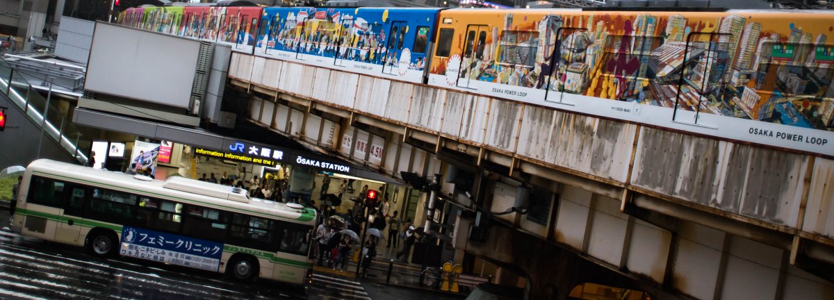 JR Osaka Japon