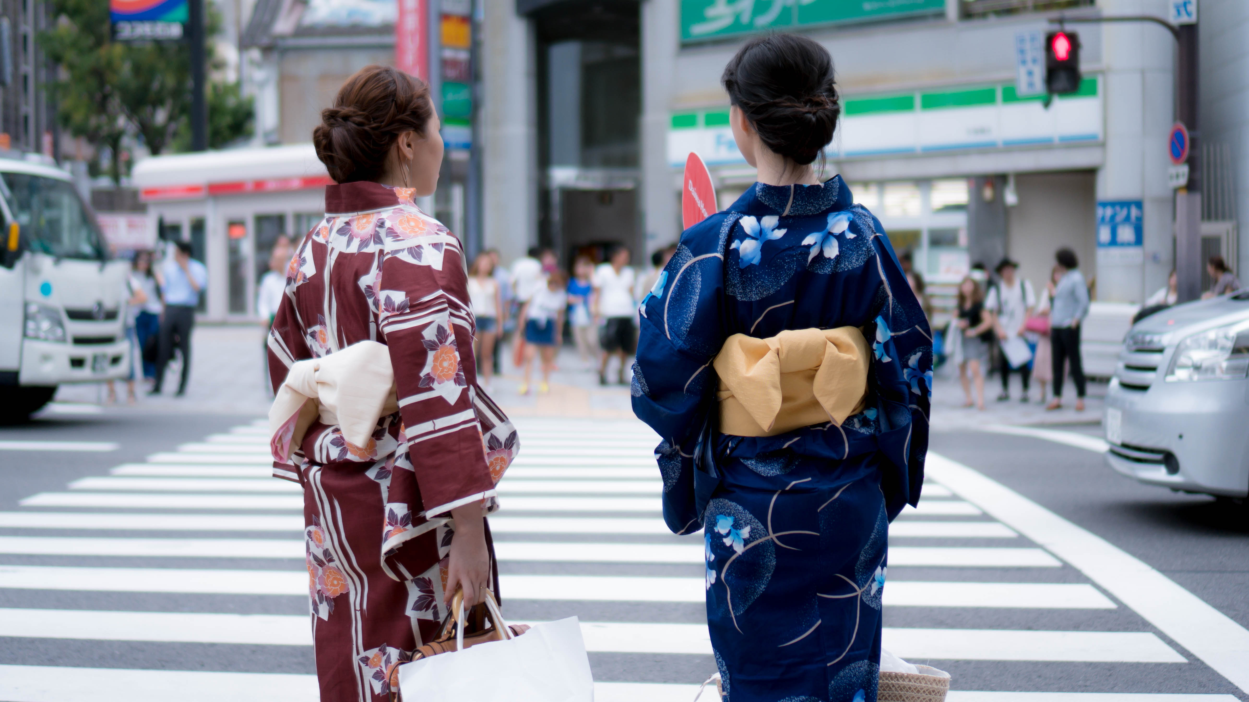 Yukata Tenjin Osaka, Japon