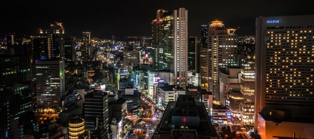 Osaka toits nuit